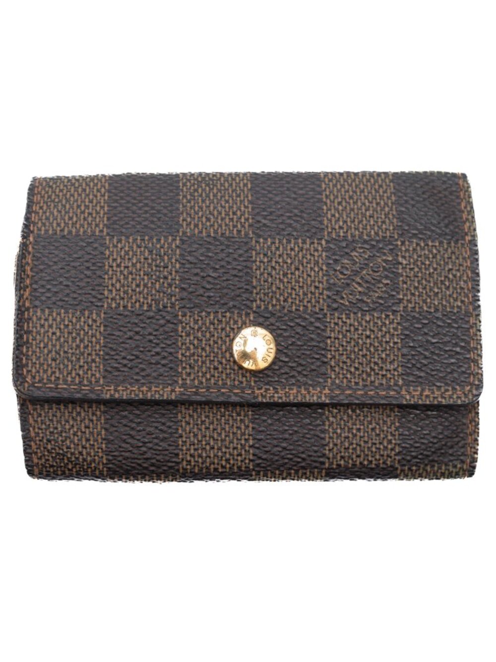 Authentic Louis Vuitton Damier Ebene Multicles 6 Key Holder 2007 France